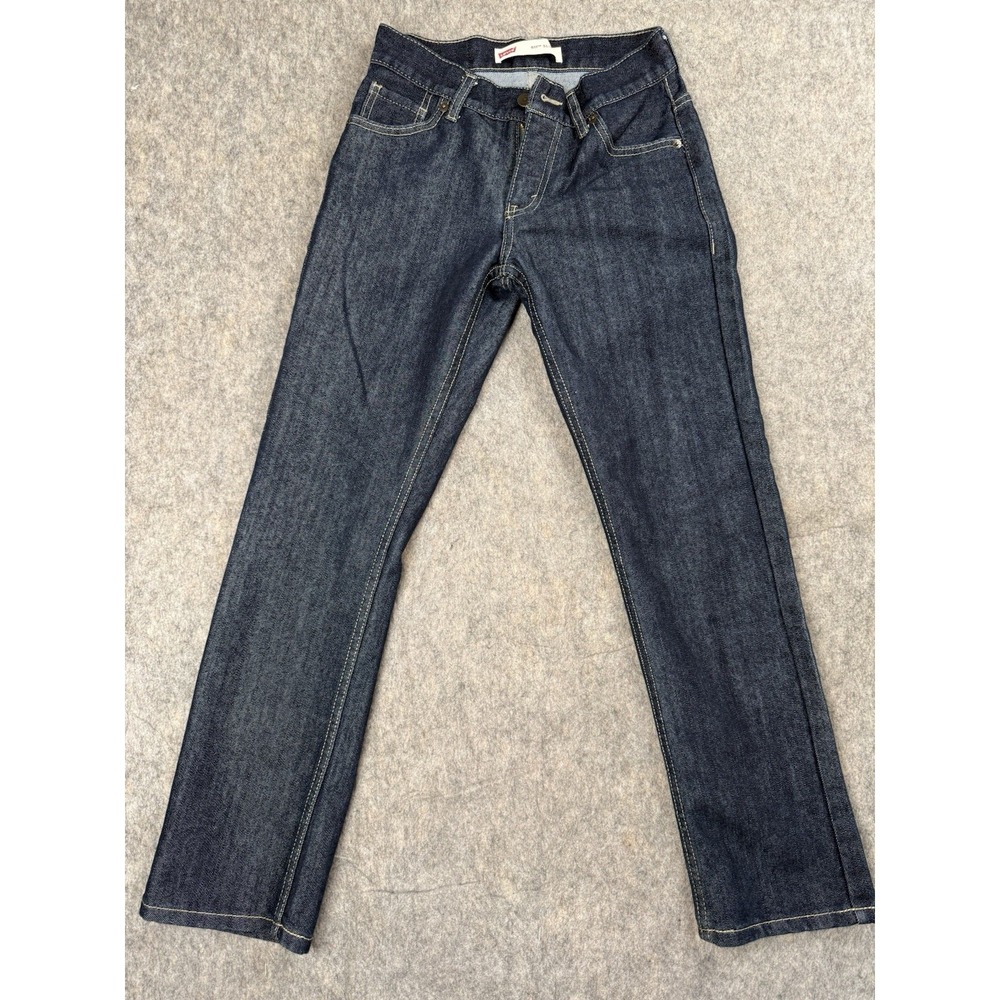 LEVI'S 511 Boy's Slim Fit Performance Size 14 REG 27x27 Dark Wash